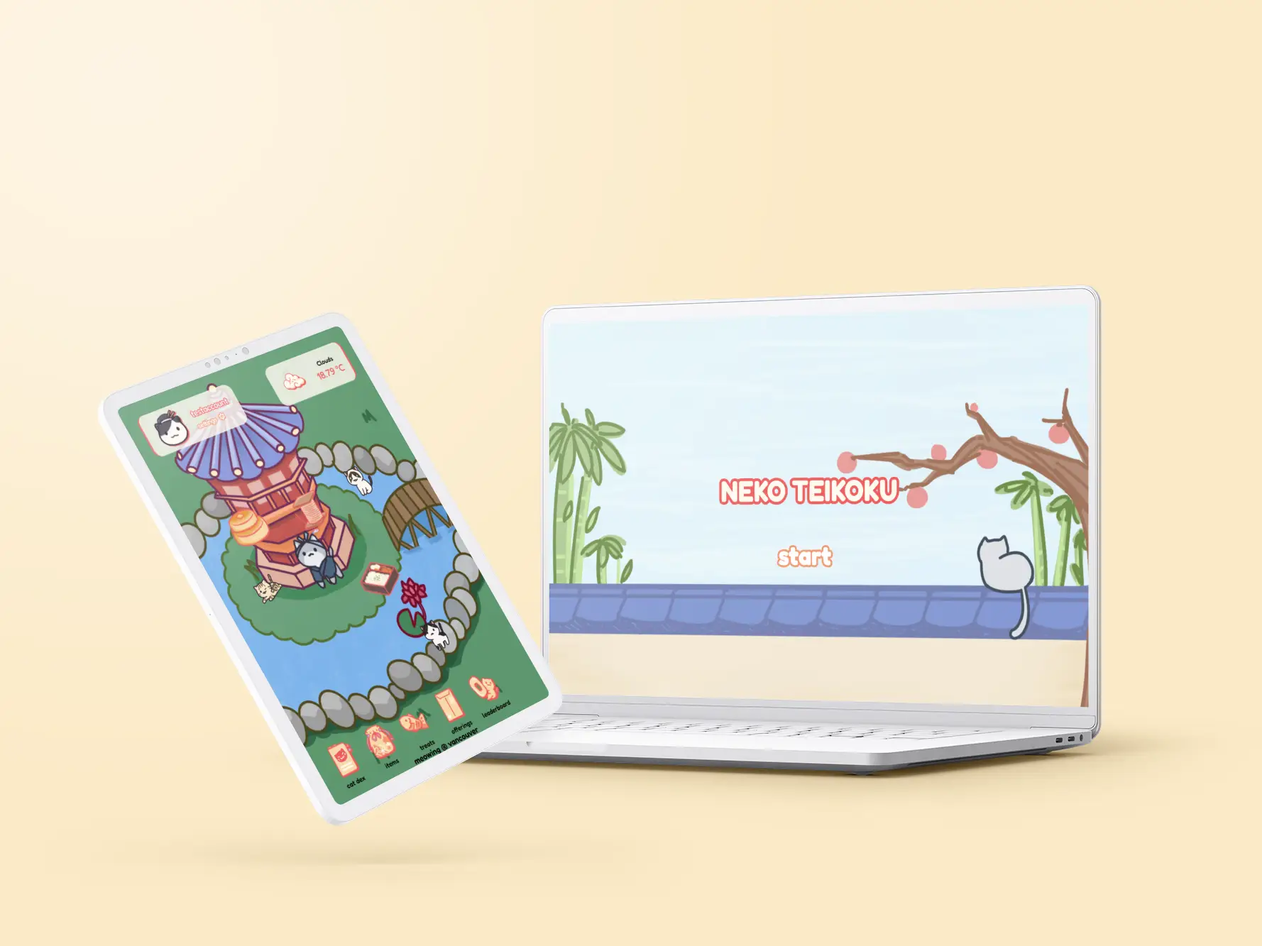 Mockup Image of neko